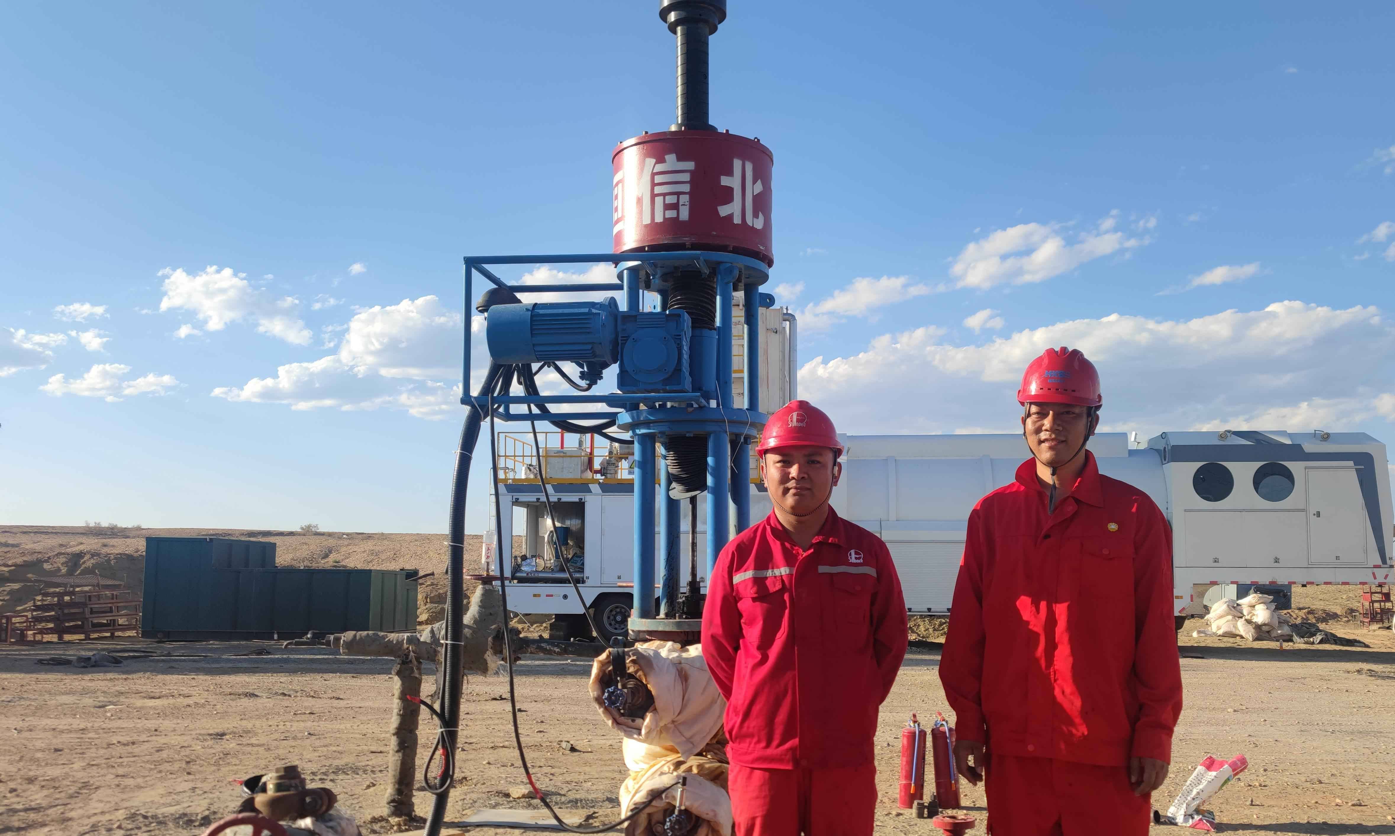 HXBS artificial lift equipment in the oil sector